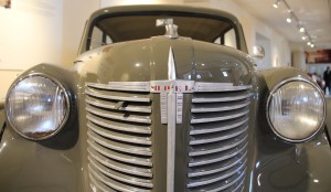 Das erste Firmenfahrzeug der Firma Würth, ein Opel Olympia aus dem Jahr 1939.