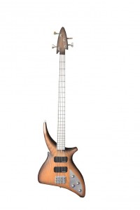 Ein ganz edles Stück:  Der Shark-Bass von Andreas Guitars.