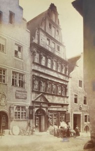 Dieses Foto des Baumeisterhauses ist vor 1900 entstanden.          Foto: Lasius