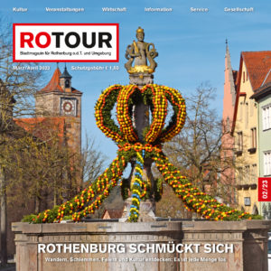 ROTOUR Rothenburg Umschlag Magazin März/April 2023