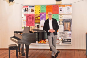 Johannes Wolf im Konzertsaal von „Ars Musica“. Foto: am